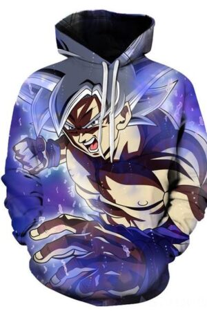 3D Digital Printed Dragon Ball Hoodie