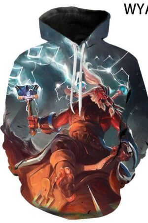 3D Printed Defense of the Ancients Hoodies - DOTA 2 Sweatshirts Pullover