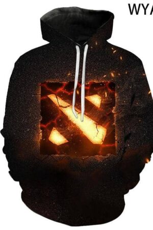 3D Printed Defense of the Ancients Hoodies - DOTA 2 Sweatshirts Pullover
