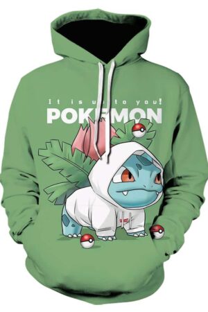 3D Printed Pokemon Hoodie - Anime Sweatshirt