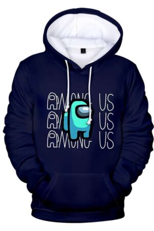 Among Us Hoodies - 3D Printed Pullover