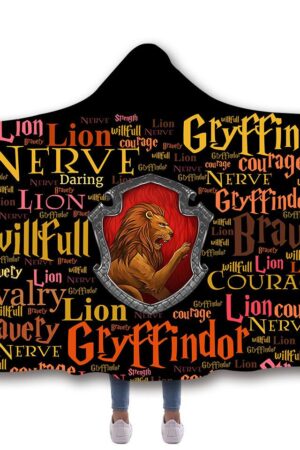 Animal Hooded Blankets - Animal Lion Series Fleece Hooded Blanket