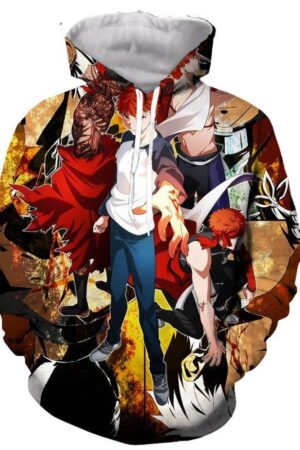 Anime Fate Stay Night 3D Printed Hoodie Sweatshirt Pullover