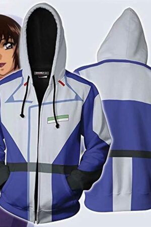 Anime Gundam Jacket - 3D Print Zip Up Hoodie