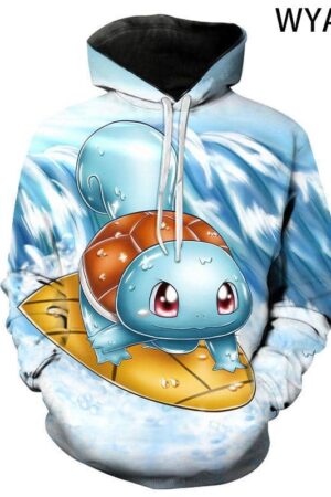 Anime Pokemon 3D Printed Sweatshirt Hoodies