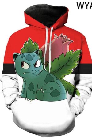 Anime Pokemon 3D Printed Sweatshirt Hoodies