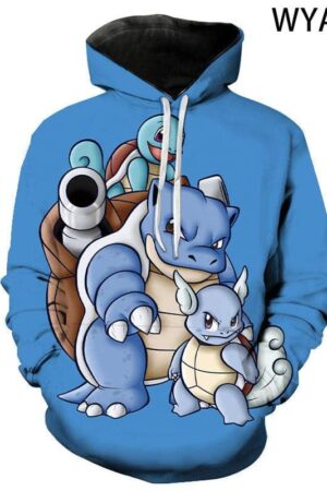 Anime Pokemon 3D Printed Sweatshirt Hoodies