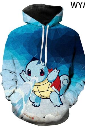 Anime Pokemon Pullover - 3D Printed Sweatshirt Hoodie
