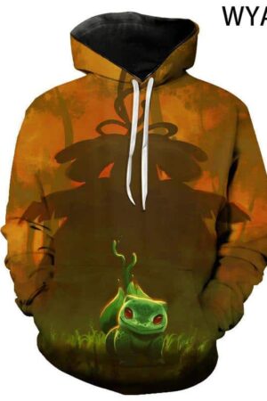 Anime Pokemon Pullover - 3D Printed Sweatshirt Hoodie