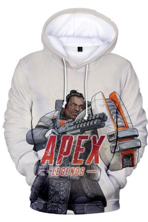 Apex Legends Hoodies - Apex Legends Game Series Hero Gibraltar 3D Hoodie