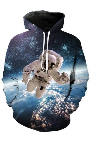 Astronaut In Space Hoodie