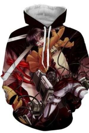 Attack on Titan Hoodie - Anime Hooded Pullover