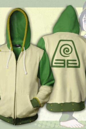 Avatar: The Last Airbender Hoodie Cosplay Costume Anime Zipper Hoodie