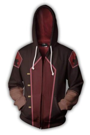 Avatar: The Last Airbender Hoodie Cosplay Costume Anime Zipper Jacket