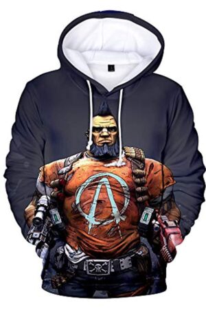 Borderlands 3D Printed Pullover - Game Hoodies Sweatshirt