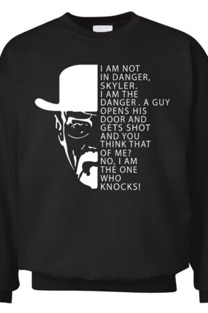 Breaking Bad Sweatshirts - Breaking Bad Sweatshirt Series Men's Sweatshirt Heisenberg White Icon Fleece Sweatshirt