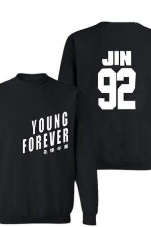 BTS Sweatshirt - BTS Young Forever Member Name Sweatshirt