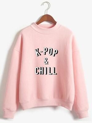 BTS Sweatshirt - K-POP & CHILL Sweatshirt