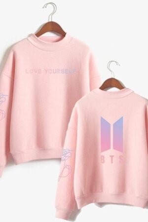 BTS Sweatshirt - Love Yourself Turtleneck Sweatshirt