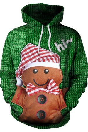 Christmas Hoodies - Cute Rag Doll 3D Hoodie