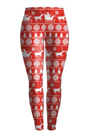 Christmas Leggings - Women 3D Xmas Theme Slim Legging