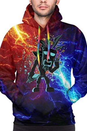 Crash Bandicoot Hoodies - Aku Aku 3D Print Pullover Sweatshirt