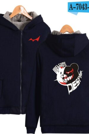 Danganronpa Hoodies - Zip Up Fleece Hoodie Five Styles