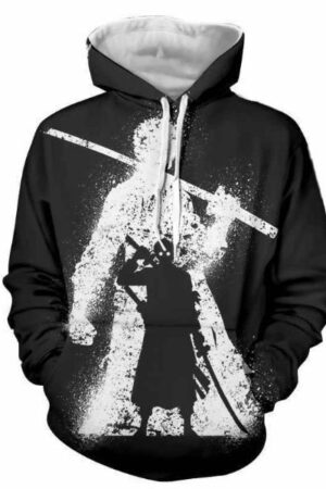 Dark Zoro 3D Hoodie - One Piece
