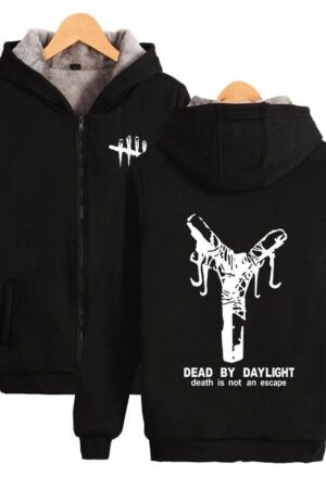 Dead by Daylight Jackets - Solid Color Dead by Daylight Game Series Icon Super Cool Fleece Jacket