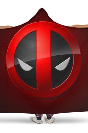 Deadpool Hooded Blanket - Prohibited Red Blanket