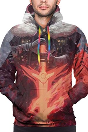 Destiny 2 Hoodies - Destiny 2 Forsaken 3D Print Pullover Drawstring Hoodie