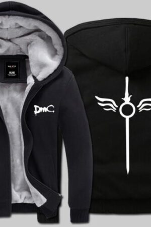 Devil May Cry 3 DMC DanteHoodies - Zip Up Fleece Hoodie Jacket