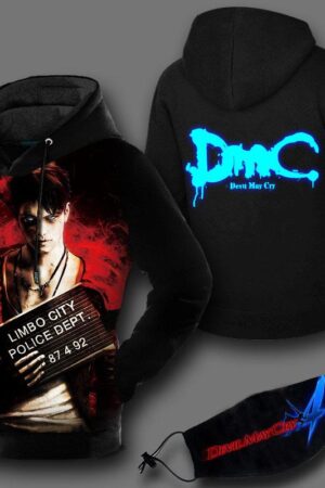 Devil May Cry Hoodies - Zip Up DMC Hoodie Coat