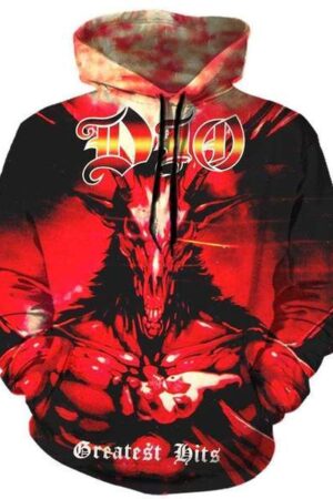 Dio Music Hoodies - Pullover Red Hoodie