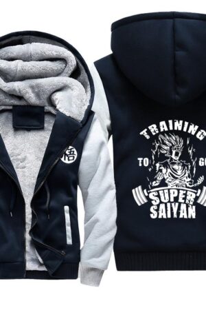 Dragon Ball Jackets - Solid Color Dragon Ball Anime Super Saiyan Super Cool Fleece Jacket