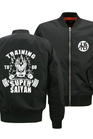 Dragon Ball Jackets - Solid Color Dragon Ball Series Anime Cartoon Super Saiyan Super Cool Fleece Jacket