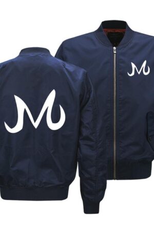 Dragon Ball Jackets - Solid Color Dragon Ball Series Flight Suit Fleece Jacket