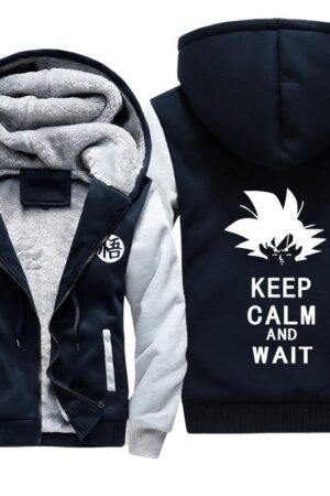 Dragon Ball Jackets - Solid Color Dragon Ball Super Saiyan Series Cartoon Icon Super Cool Fleece Jacket
