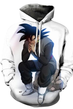 Dragon Ball Super Z- Goku Black Plotting 3D Hoodie