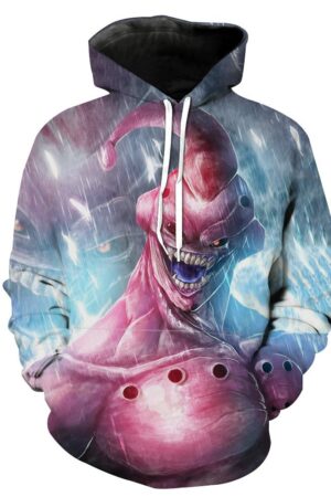 Dragon Ball Z Buu Sweatshirt - Creepy Super  Apparel Pullover Hoodie