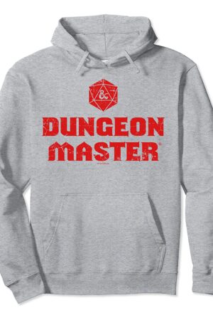 Dungeons and Dragons Hoodie - Dungeon Master Logo Pullover Hoodie 4 Colors Optional