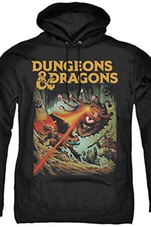 Dungeons and Dragons Hoodie - Unisex Adult Pull-Over Hoodie for Men and Women