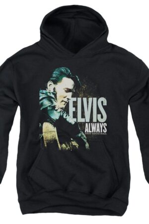 Elvis Presley Hoodies: ALWAYS THE ORIGINAL Pull-Over Hoodie