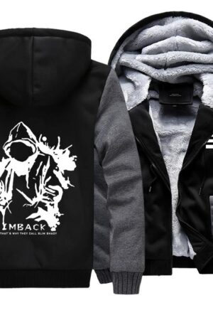 Eminem Jackets - Solid Color Eminem Slim Shady Super Cool Fleece Jacket