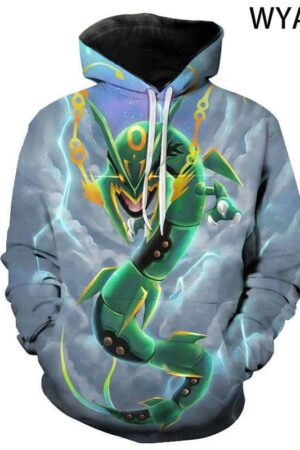 Fashion Casual Pokemon Hoodies - 3D Printed Sweatshirts Pullover
