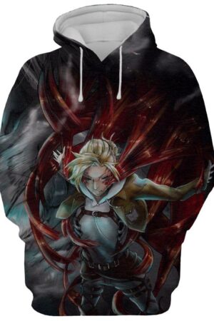 Female Beast- Attack On Titan 3D Hoodie