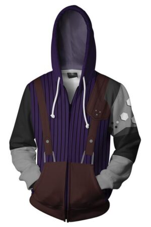 Final Fantasy VII Cloud Strife Hoodies - Zip Up Cloud Strife Hoodie