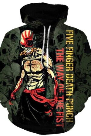 Five Finger Death Punch - 3D Hoodie, Zip-Up, Sweatshirt, T-Shirt #1