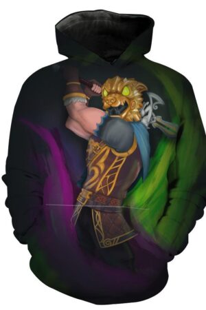 Fortnite Battle Hound Skin Hoodies - Fortnite Black Pullover Hoodie