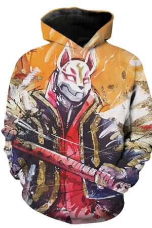 Fortnite Drift Skin Hoodies - Pullover Yellow Hoodie